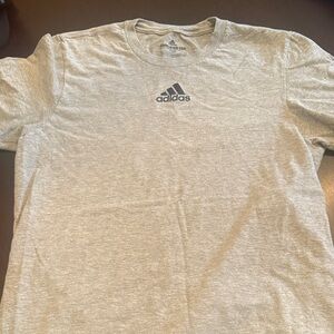 Adidas Men's Heather Gray Tee